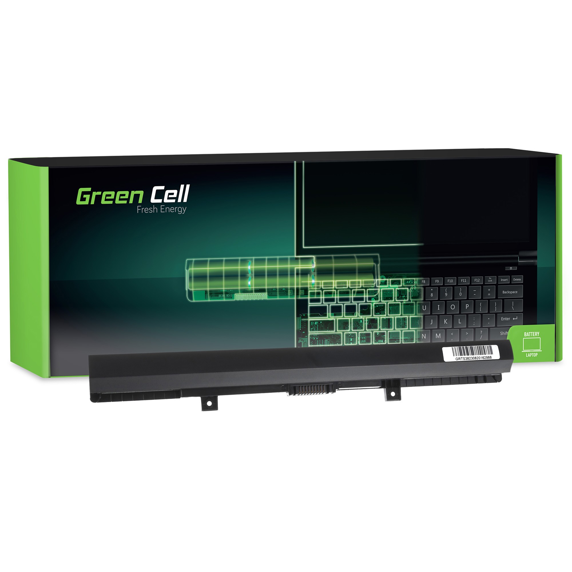 Batéria pre notebook Toshiba Lítium-iónová 2200 mAh Green Cell